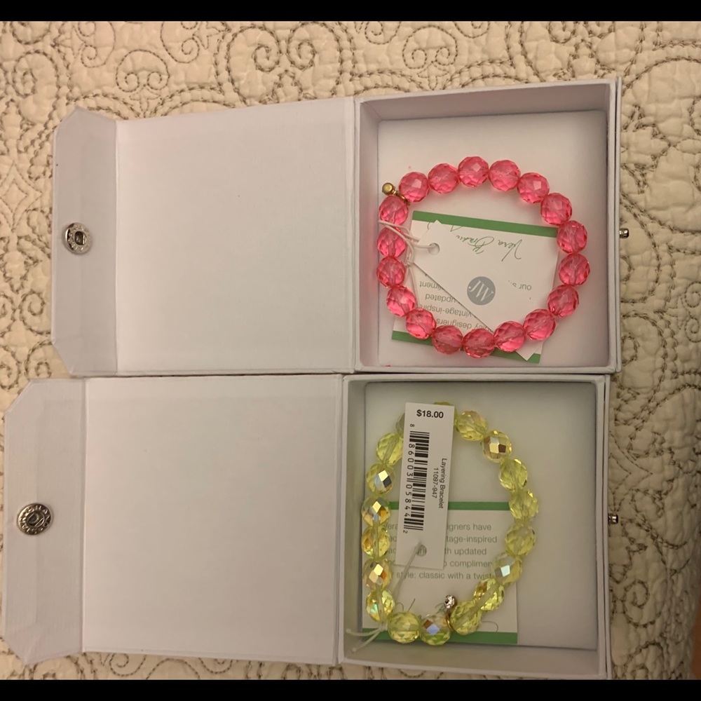 John Wind layering bracelets